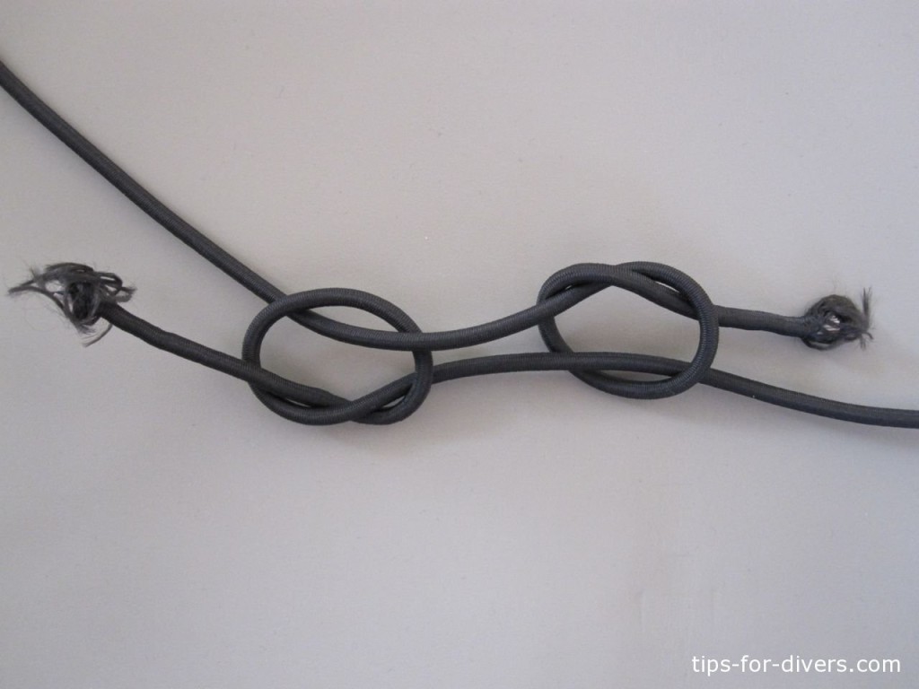 The rubber line - knots