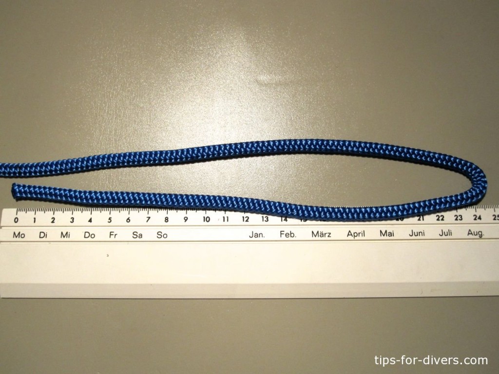 Step 1: Measure the length of rope